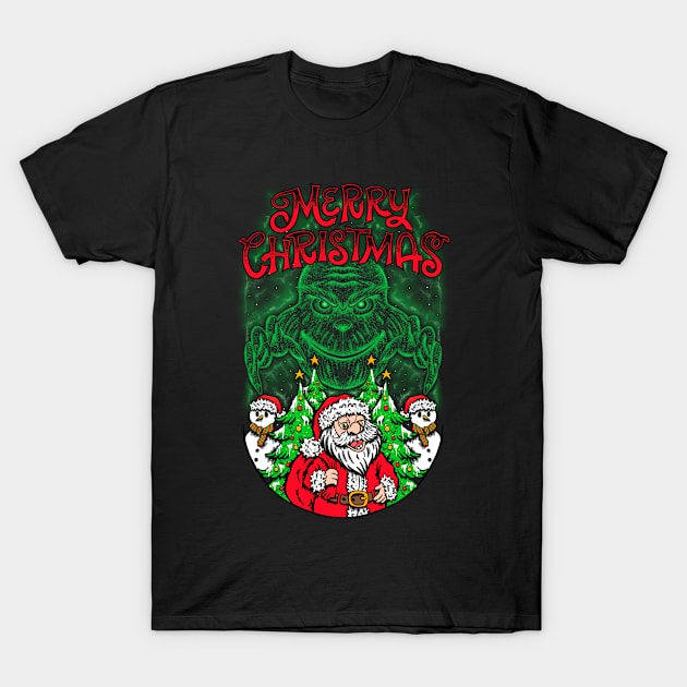 MERRY CHRSTMAS T-Shirt by ILLUSTRA.13